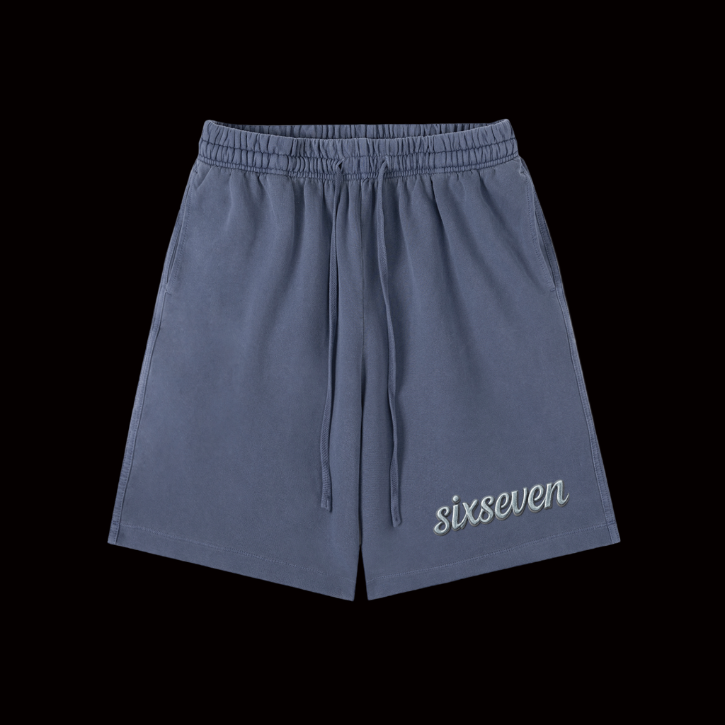 Vintage SixSeven Heavy Shorts – [Monochrome]