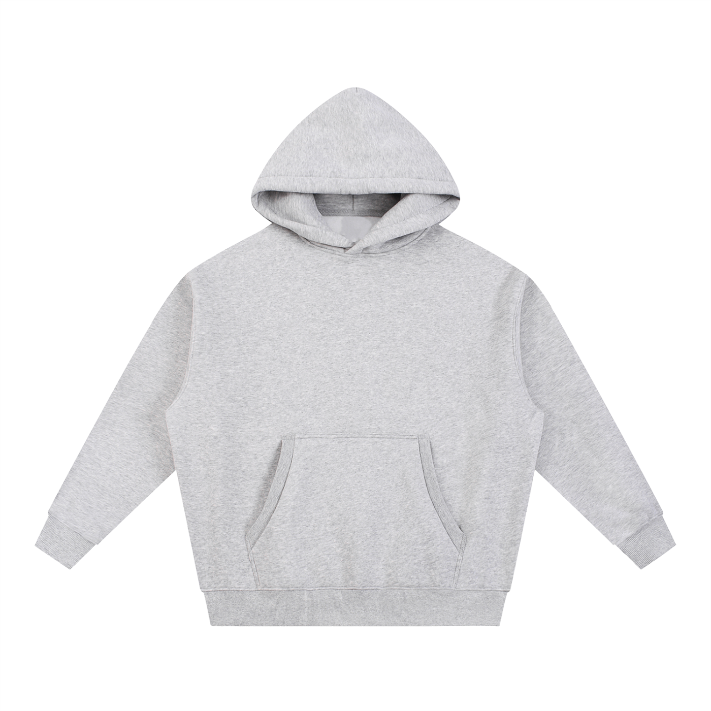 Sixseven Basics Essential Oversized Boxy Fit Fleece Hoodie
