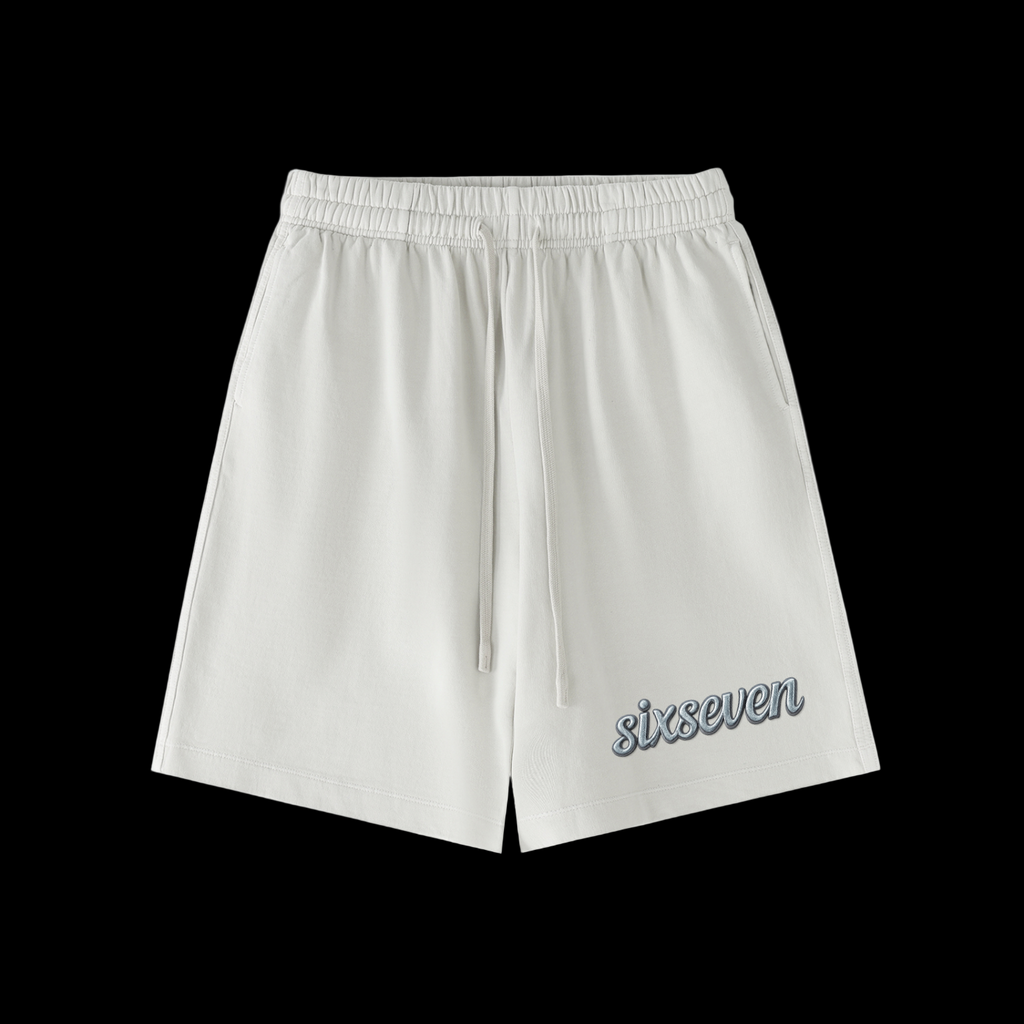 Vintage SixSeven Heavy Shorts – [Monochrome]